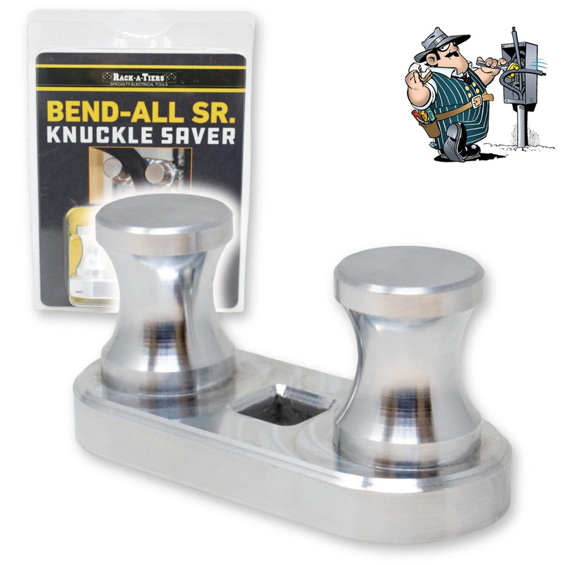 Rack-A-Tiers Bend-All Sr. - 1/2" Ratchet Cable/Wire Bender, For 3AWG-750 MCM, Aircraft Aluminum Wire Bending Tool, Wire Bending Hand Tool, Electrical Wire Bender (77460)