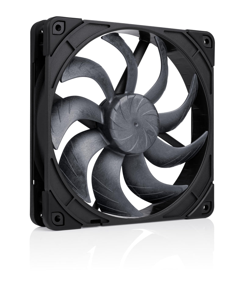 Noctua NF-A14x25 G2 PWM chromax.Black, Premium-Quality Quiet 140mm PC Fan (Black)