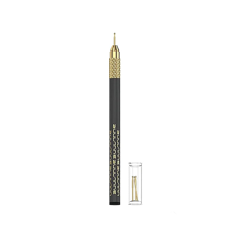 DIYPHONE Tin Drag Needle Set Gold Plated FPC Connector Reballing Solder with 3 Bars Ultralight Carbon Fiber Handle Kit Quick Tin Suction For Phone Motherboard BGA Soldering Repair Tool