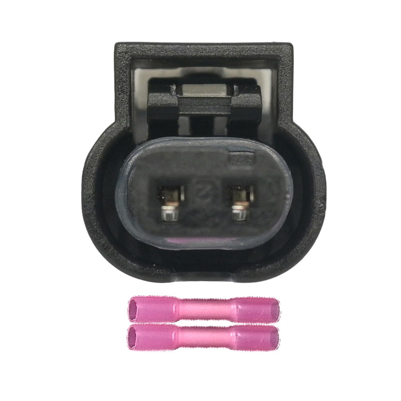 Ambient Air Temperature Sensor Connector Pigtail Plug S2860 1P2690 13587326 PT2929 Fit for Gmc Sierra 1500 2500 3500 Hd Yukon Xl | Fit for Chevy Silverado Equinox Malibu Cruze 14-21, 2 Pin