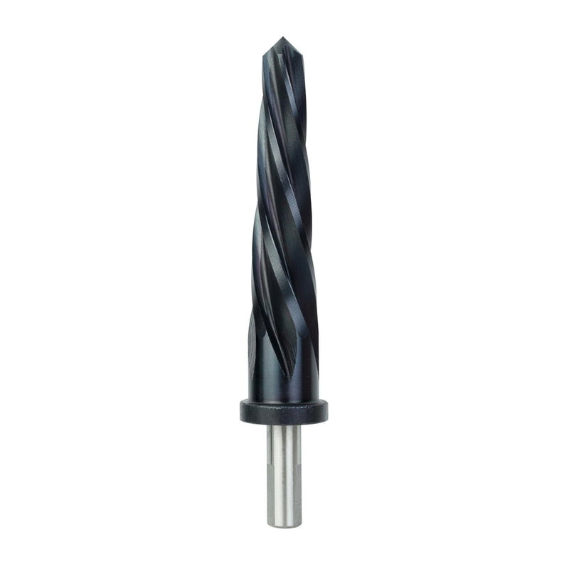 1 Inch x 6-7/8 Inch Bridge Reamer 1/2 Inch Shank Tapered Reamer, TiAlN Coating Construction Reamer for Metal (1” x 6-7/8”) 1" x 6-3/8"
