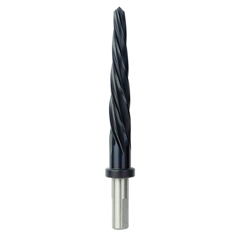 5/8 Inch x 6-3/8 Inch Bridge Reamer 1/2 Inch Shank Construction Reamer, Tapered Design with TiAlN Coating 5/8" x 6-3/8"