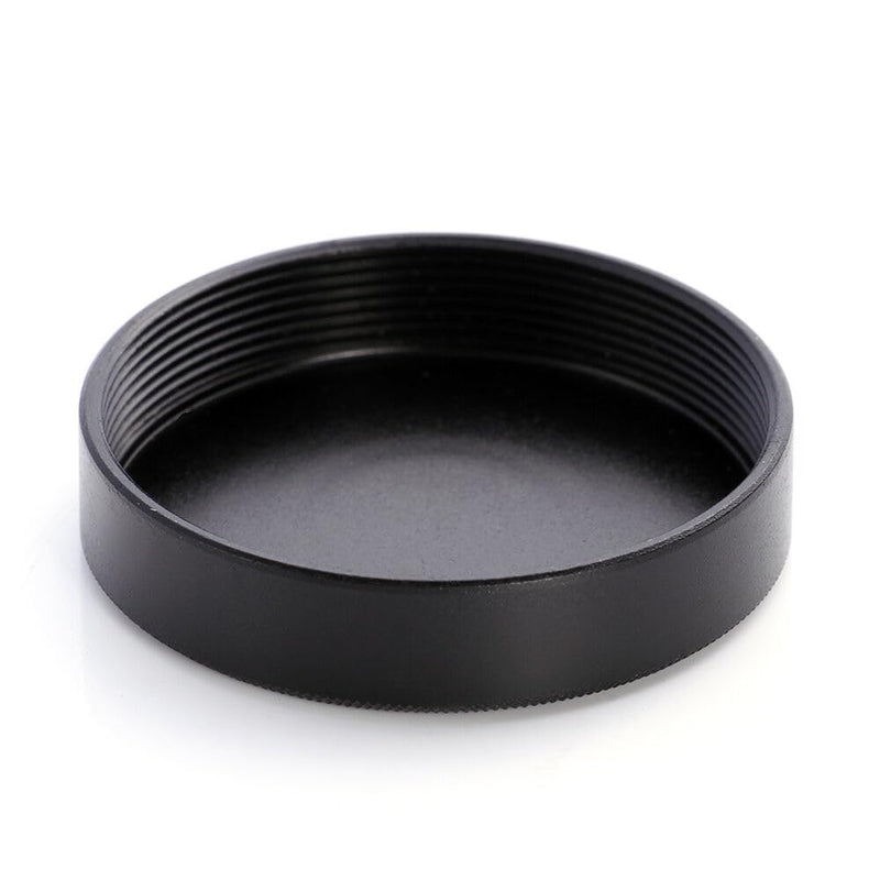 Metal M42 Rear Lens Cap, Aluminum Alloy Rear Lens Cover for Universal M42 (42mm x1 Thread) Screw Mount Lenses, Durable & Lightweight (Black)