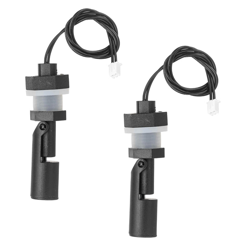MECCANIXITY 2 Pack PP Float Switch M16 Plastic Liquid Level Sensor, Fish Tank Water Float Controller Sensor Switch with 82cm Rod for Smart Toilet Solar Tank Pool Pump Liquid Control