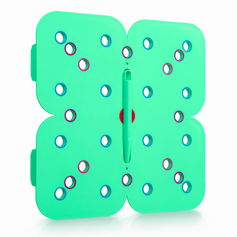Seed and Seedling Spacer Tool for Garden // Square Foot Gardening Seed Template for Organized Plants, Vegetables & Fruits // Spacing Tool Kit for Planting (Green)