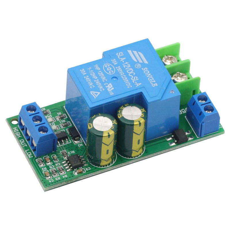 30A High Power 12V Water Level Automatic Controller Liquid Sensor Switch Solenoid Valve Motor Pump Automatic Control Relay Board