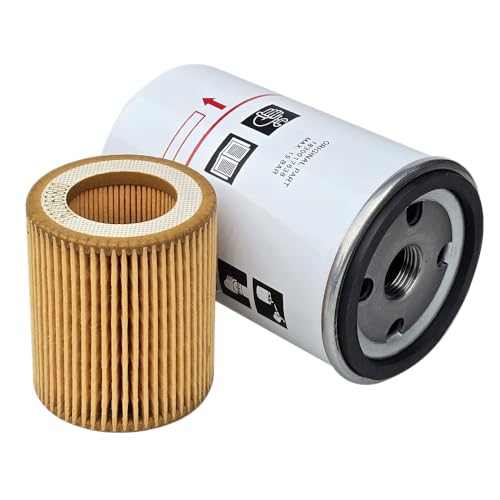 Filter Kit (1830017638 Oil Filter + 1622065800 Air Filter) Maintenance Kit, Fits for G4/G5 Air Compressor Replacement Filter Part 1837004356