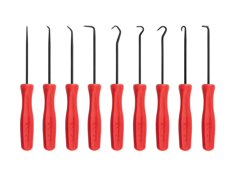 TEKTON Pointed Pick and Hook Set (9-Piece) | PNH90004 | Made in USA Pick and Hook, (9-pc.)