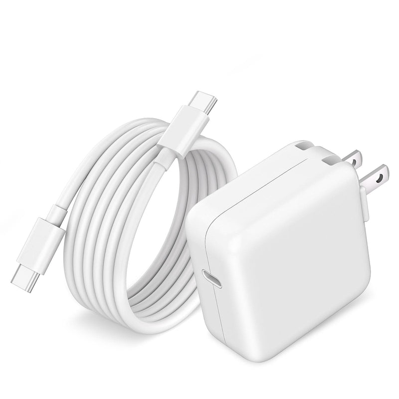 Mac Book Air Charger,Apple 30W USB C Power Adapter With 10FT USB C-C Cable, Foldable Block Macbook USB C Charger Fast Charging for Macbook Air M5/M4/M3/M2/M1,iPhone 17 Pro Max/16 Pro/15, iPad/Air/Mini