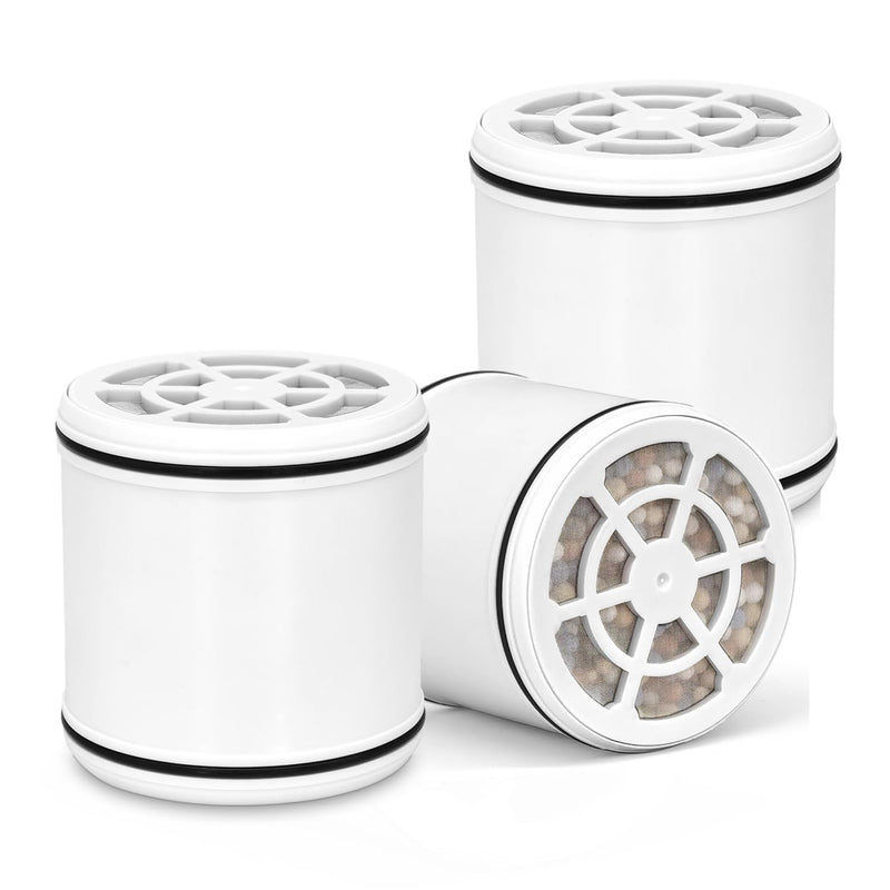 Water Filter Compatible with Lucinn Pro Wall-mounted shower head. | Hard Water Remove Chlorine and Harmful Substances.and Dramatically Improves The Condition of Your Skin, Hair.3Pack.