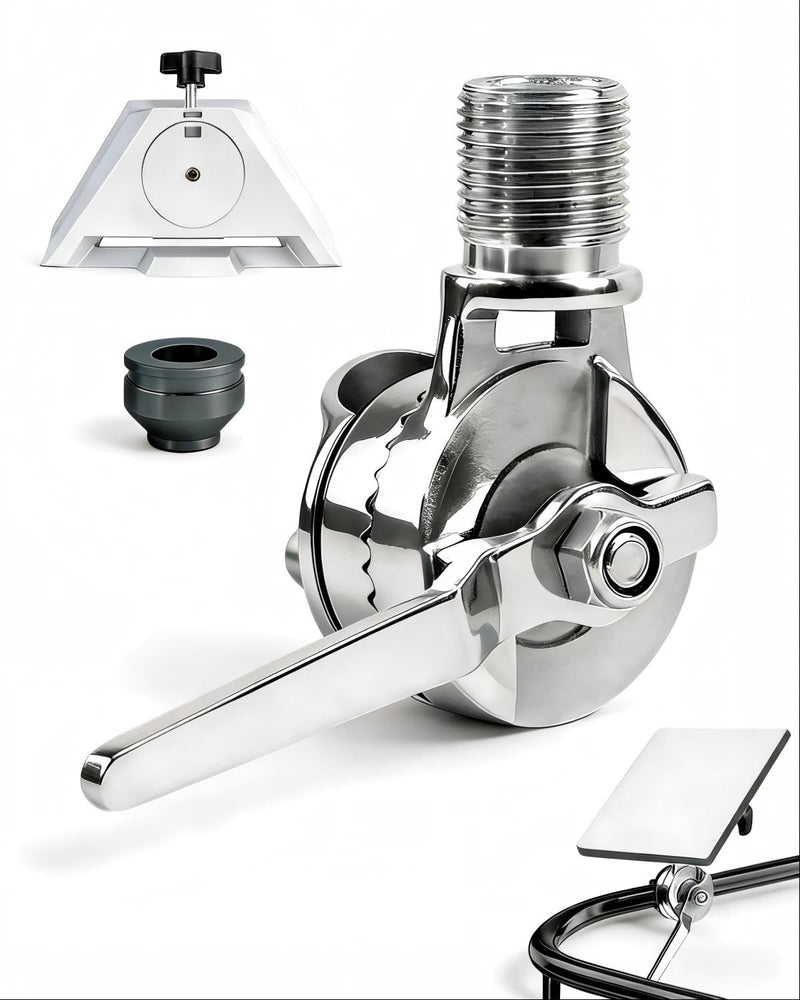Boat Mount for Starlink Mini, Marine-Grade 316 Stainless Steel Adjustable Rail Mount for Starlink Mini Antenna – Perfect for Boats, Yachts, Sailboats, Trawlers & RV’s