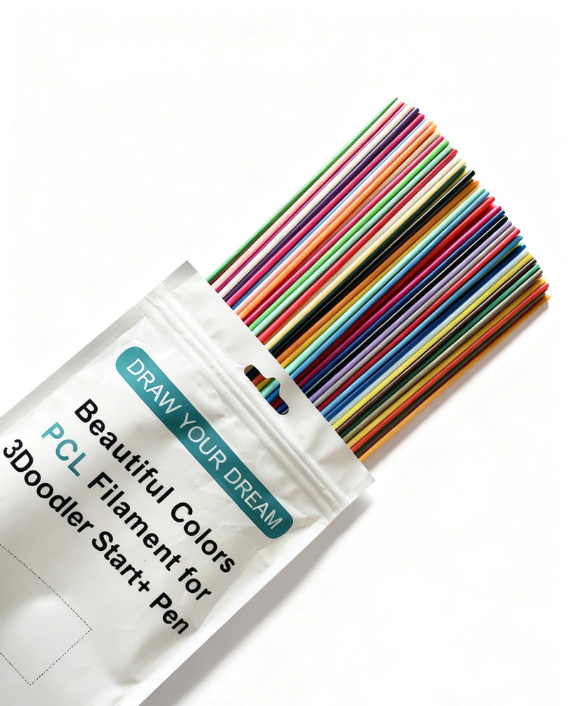 35 Colors 3D Printing Pen Filament Refills Packs - Low - Non-Toxicpizimae Temperature PCL Filament, is only Fit for 3Doodler Start+ pens,2.5mm Diameterx15.2cm Length, Each Color 5pcS Total 175pcs