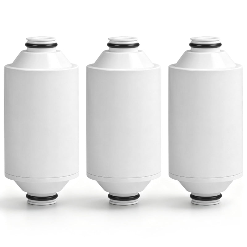 3-Pack AWP175 Replacement Compatible with Philips AWP1775CH Shower Filter, Double Layer Mesh to Reduce Chlorine and Impurities. 3-Pack