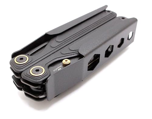 RAE Gear - Compatible with LEATHERMAN Alpha Multitool Sheath (1.5" SPRING STEEL CLIP) 1.5" SPRING STEEL CLIP