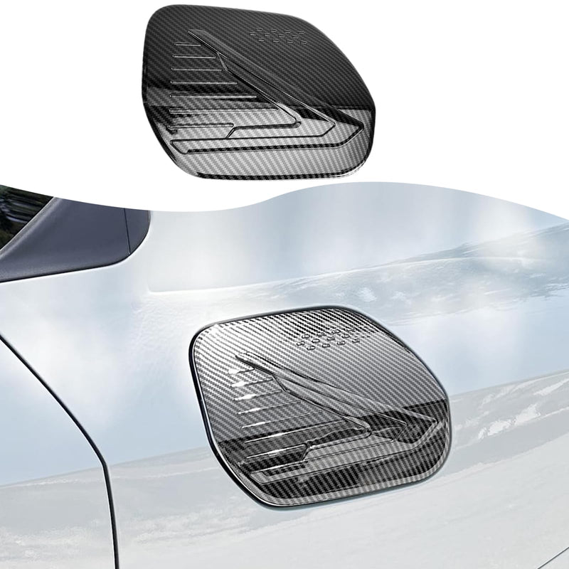 Fuel Tank Cap cover, For KIA K4 2024 2025 2026, Car Fuel Tank Cap Decoration Accessories - Carbon Fiber Fuel Tank Cap cover