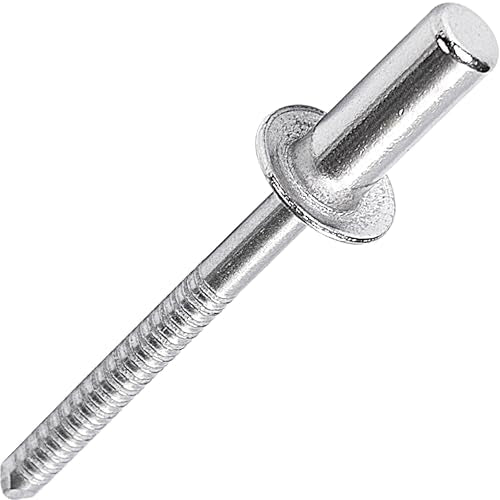 60Pcs Closed End Pop Rivets Kit, 3/16" x3/8,1/2",5/8" 3 Sizes (20 Each) - Stainless Steel Dome Head, Sealed Blind Rivets (4.8x10,12,16mm) 3/16"x3/8,1/2",5/8"