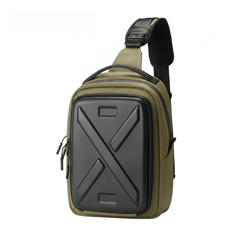 Camera Hardshell Case Crossbody Camera Sling Bag Small Waterproof Photography Bag for Mirrorless and DSLR Cameras Green