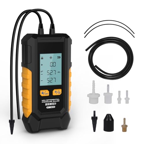 PT503 Manometer Gas Pressure Tester Dual-Port -100 to 300 KPa