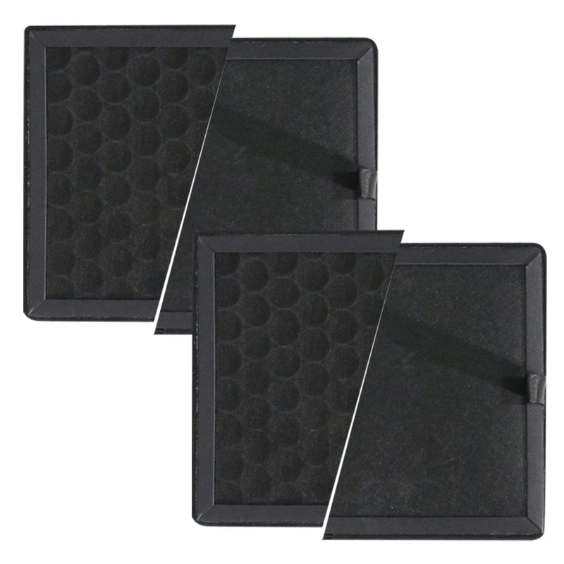2Pcs H2D/H2S/H2C Air Filter Replacement with HEPA13 & Activated Carbon, 3D Printer Air Filter for Bambu Lab H2D/H2S/H2C, Reduce VOCs, PM2.5, UFP& Odors, Plug-and-Play Upgrade H2 Series Filter(2Pcs )