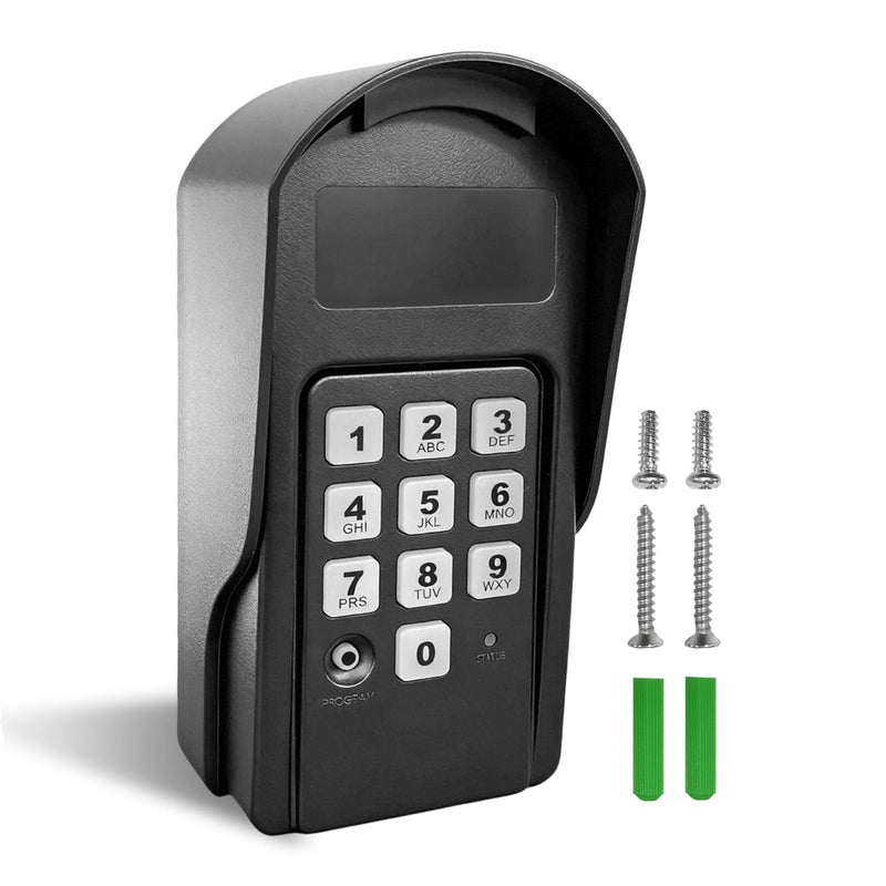FM137 Wireless Digital Keypad Replacement for Mighty Mule Automatic Gate Opener, Gate Keypad Control Compatible with Mighty Mule MM271, MM272, MM371W, MM372W, MM571W, MM572W (318MHZ) FM137 Keypad