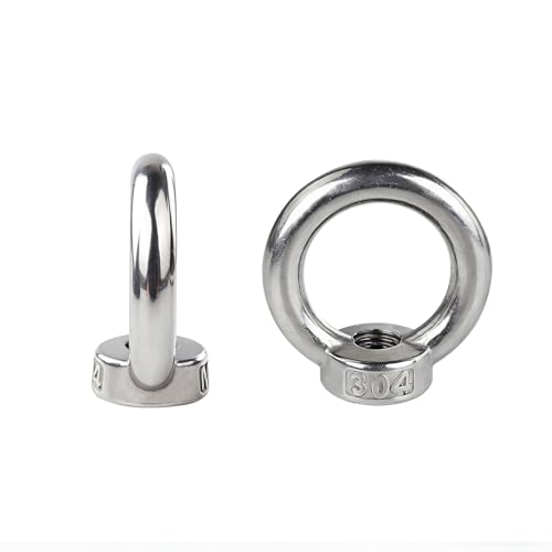 M10 Lifting Eye Nut Hardware Ring Shaped Eye Bolt 5pcs HS/LM-15 M10