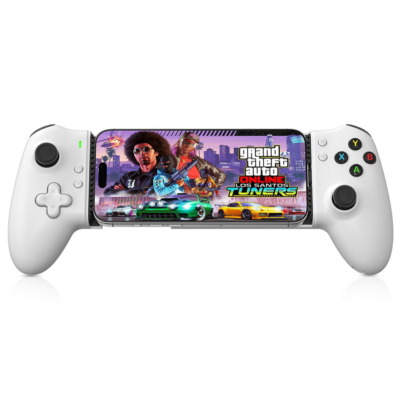 ZIKE Z331 Gaming Controller with Hall Effect Joysticks & Triggers | USB-C Mobile Gamepad for iPhone 15/16/17 & Android，Wireless Controller for PC, Xbox, Steam, Smartphones