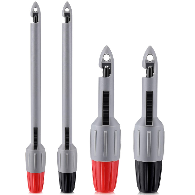 4 Pcs Wire Piercing Probe, Insulation Piercing Clip Set with 2mm 4mm Banana Plug for Multimeter Voltage Measurement Automobile Diagnosis Repair Electrical Testing Circuit Troubleshoot