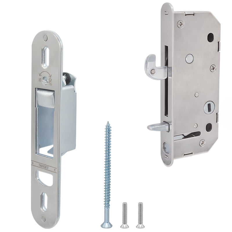 Andersen 2-Panel Sliding Patio Door Lock and Receiver Kit Replacement | Gliding Glass Door Reachout Locks from 1986 to Present