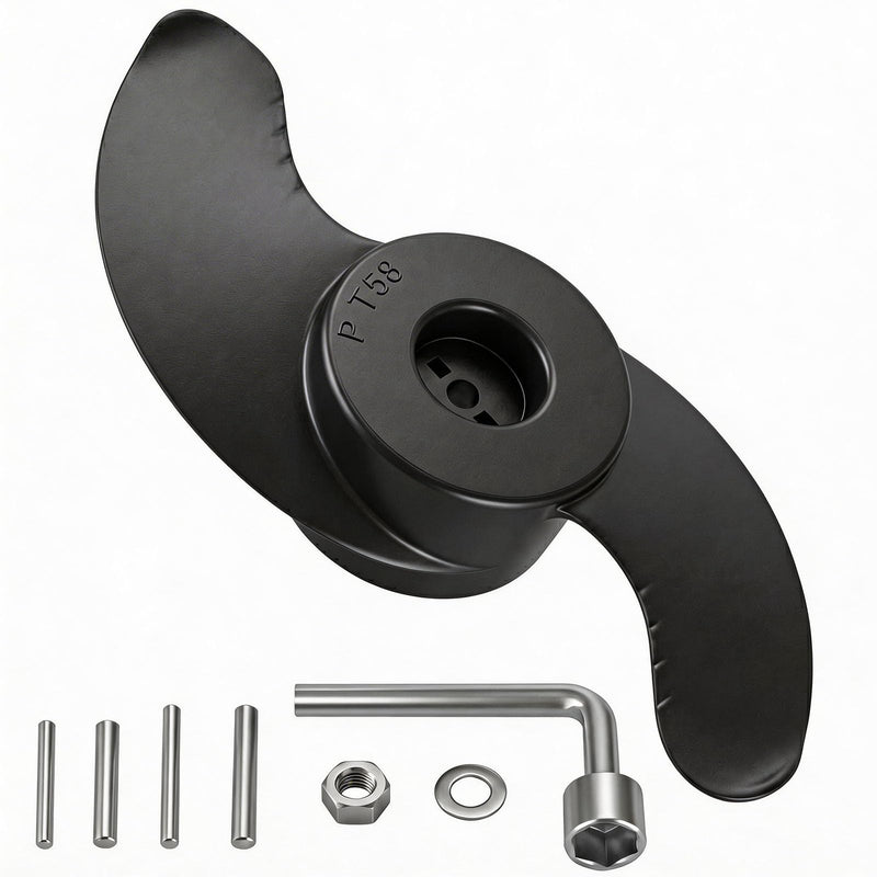 MKP-32 Weedless Wedge 2 Prop for Minn Kota, Minn Kota Prop Replacement fits 3-5/8" Motors, Trolling Motor Propeller for Minn Kota Terrain, Edge, Endura, Powerdrive, Riptide 50, 55, 65, 70
