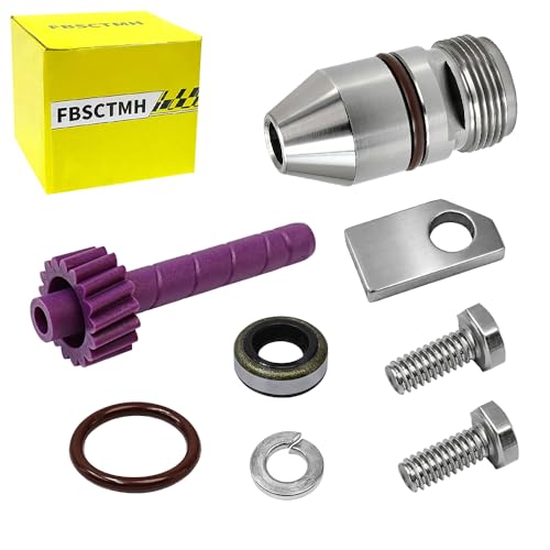 17-Tooth Speedometer Driven Gear & Speedo Housing Kit Compatible with GM TH350 Turbo 350