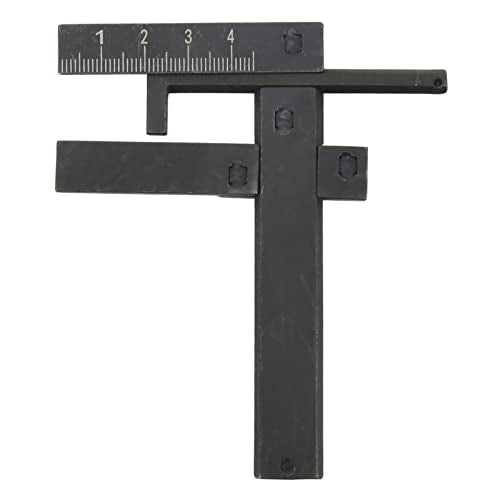 Motorcycle Carburetor Float Gauge, Carb Float Level Indicator 0-40mm Metric Steel for Precise Fuel Level Measurement, Fits Most Motorcycle Carburetors