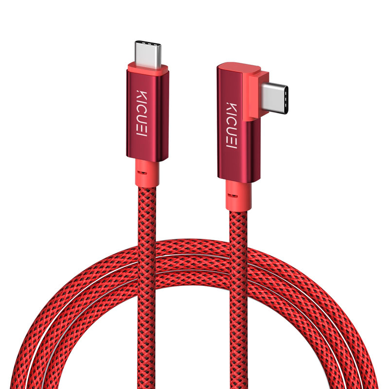 USB-C to USB-C Tethering Cable 10FT (3m), Right Angle Photography Cord, 20Gbps Fast Transfer, 4K@60Hz, PD Power Delivery, Compatible with Sony/Canon/Nikon, MacBooks, Cameras & Computers 10FT (3m)