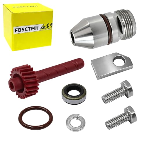 21-Tooth Speedometer Driven Gear & Speedo Housing Kit Compatible with GM TH350 Turbo 350