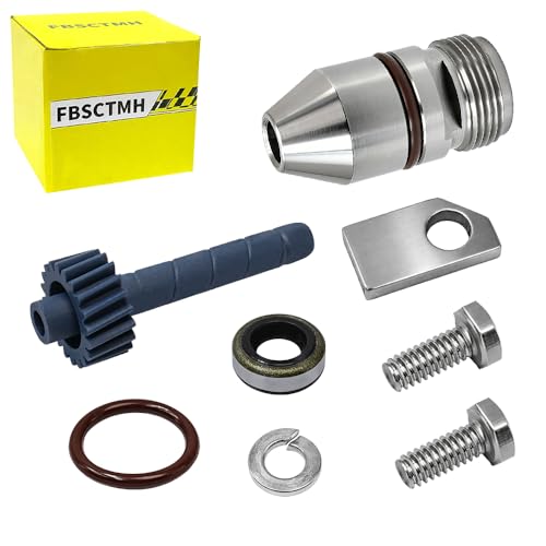 20-Tooth Speedometer Driven Gear & Speedo Housing Kit Compatible with GM TH350 Turbo 350