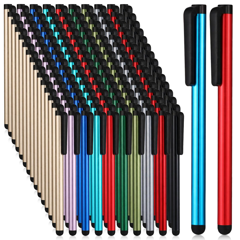 150 Pcs Stylus Pens for Touch Screens Universal Capacitive Stylus | Digital Pen Compatible with Touch Screens Capacitive Stylusr Compatible with All Universal Touchs Screen Devices, 10 Colors