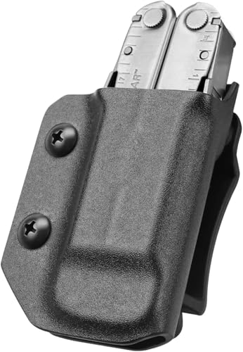 Kydex Sheath for Leatherman Skeletool, Multi-tool Pouch, Holster for Multi Tools, Adjustable Cant & Retention For Skeletool (Kydex)