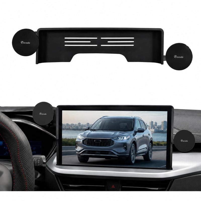 Car Phone Holder for Ford Escape 2023–2026 Accessories, 13.2-Inch Screen Car Phone Mount with Dual Holders, 360° Adjustable Magnetic Phone Holder with MagSafe Support, Does Not Block Air Vents Magnetic holder