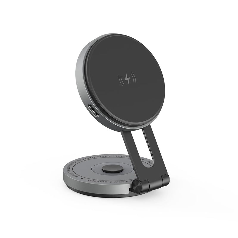 ZIKE MagSafe Car Mount Charger, Qi2 Certified 15W Magnetic Charger | Tesla Model 3/Y, 360° adjustable Car Phone Holder, Wireless Charging Station for iPhone 17/16/15/14