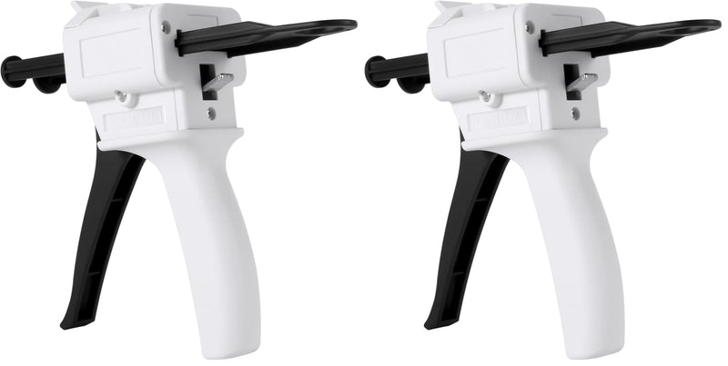 JMU Dispensing Gun 50ml, 1:1/2:1 Dental Impression Mixing Dispensing Gun Kit (Pack of 2) 1:1/2:1 (Pack of 2)