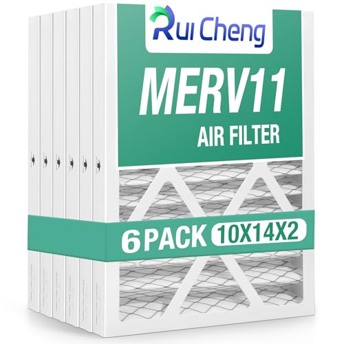 6 Pack Updated 10x14x2 Air Filter, pertain Merv 11 MPR1000 6-PACK