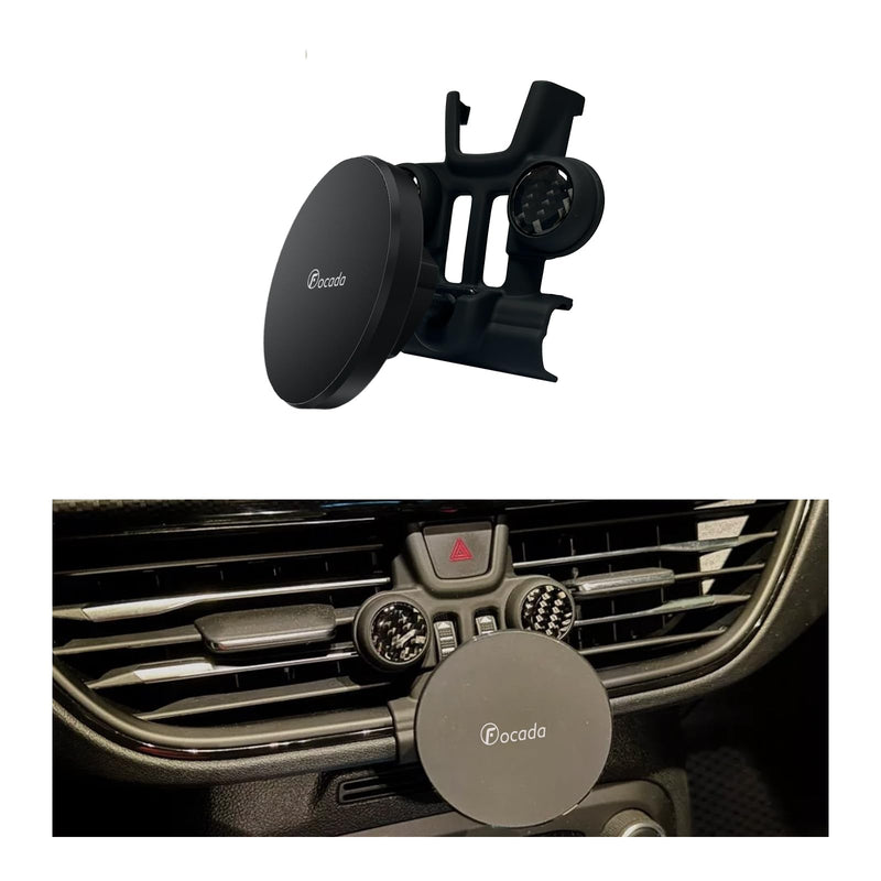 Car Phone Holder for Ford Escape 2023-2026 Accessories, Vehicle-Specific Magnetic Phone Mount at Hazard Button Area, MagSafe Compatible Strong Magnetic Cell Phone Holder, Fits 13.2-Inch Screen Models Magnetic holder