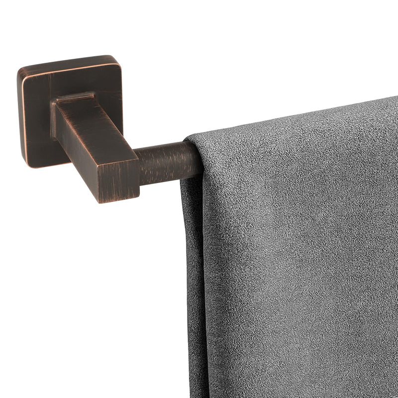Antique Bathroom 24 Inch Towel Bar Oil Rubbed Bronze,Towel Racks for Bathroom Wall Mounted,Bathroom Towel Holder Brushed Bronze,Towel Rod