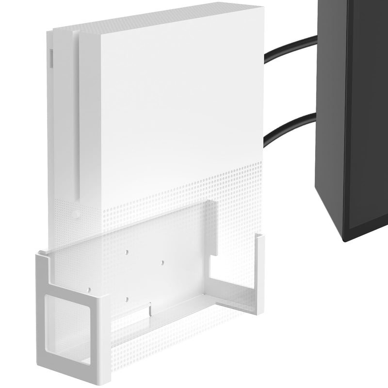 Wall Mount Bracket Compatible for Xbox One S,Xbox One S Wall Mount | Space-Saving Wall Bracket Compatible for Xbox 1S,Install Near or Behind TV