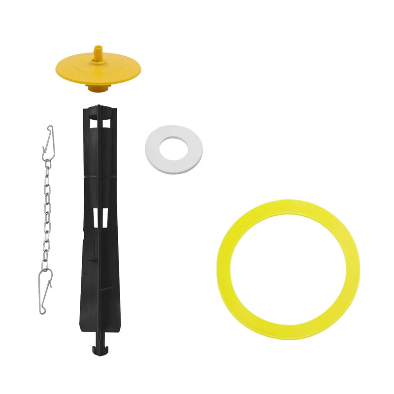 GP1229656 Canister Flush Valve Repair Kit Compatible with Kohler K-1188999, K-1188998 Single Flush Toilets (Includes Cap, Center Guide, Chain & Seals) for AquaPiston Systems