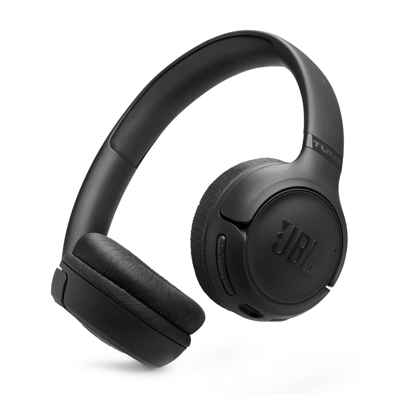 JBL Tune 530BT - On-Ear Bluetooth Headphones - Black | JBL Pure Bass Sound, Customize your sound with the JBL Headphones App, 2 beamforming mics for perfect calls