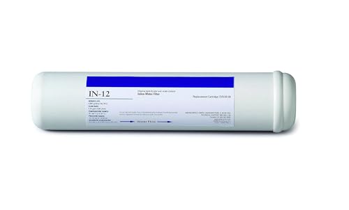 Replacement for Compatible with Everpure EV9100-07 IN-12 In-Line Water Filter, Genuine OEM