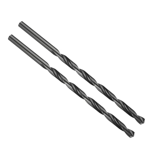 PATIKIL 12mm Drill Bit 250mm Extra Long Shank M2 HSS for Metal 2Pack 2