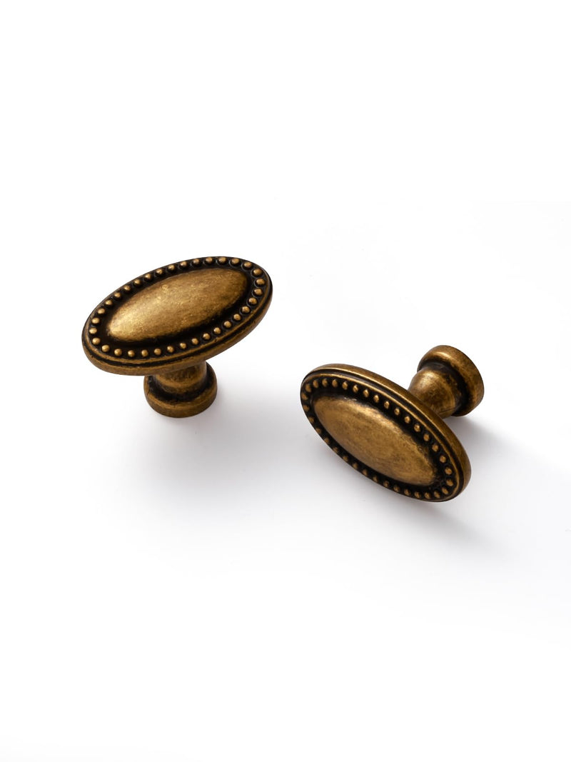 5 Pack Antique Brass Cabinet Knobs Vintage Drawer Pulls Kitchen Cupboard Dresser Cabinet Hardware Handles Zinc Alloy Knob 5