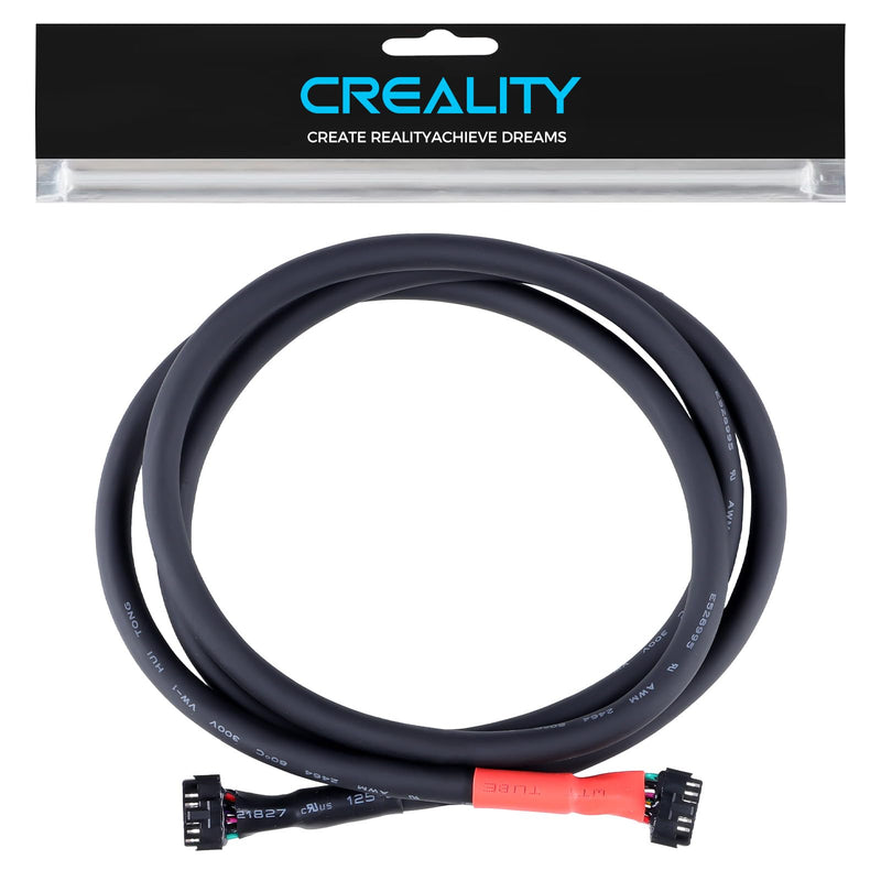 Creality Official K2 Plus Print Head Cable, Original Hotend Mainboard Connector Wire, 1250mm FPC Flat Flexible Cable Replacement for Extruder, Nozzle Adapter Cable for Creality K2 Plus 3D Printer