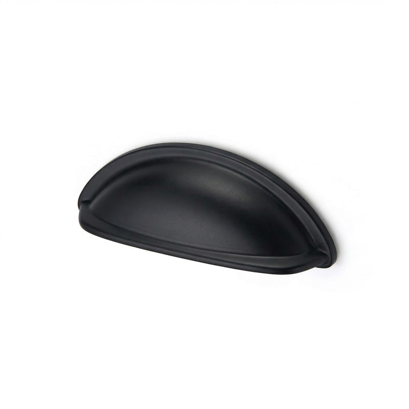 10 Pack 3" Drawer Pulls Matte Black Cabinet Cup Pulls Kitchen Hardware Cabinet Handles Drawer Handles Knobs 3 inch Hole Center 3"(76mm) Hole Center 10